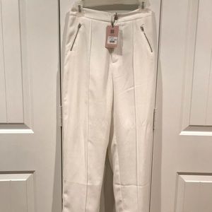 NEW!! Tiger Mist Josie Zip Pocket Ankle Pants